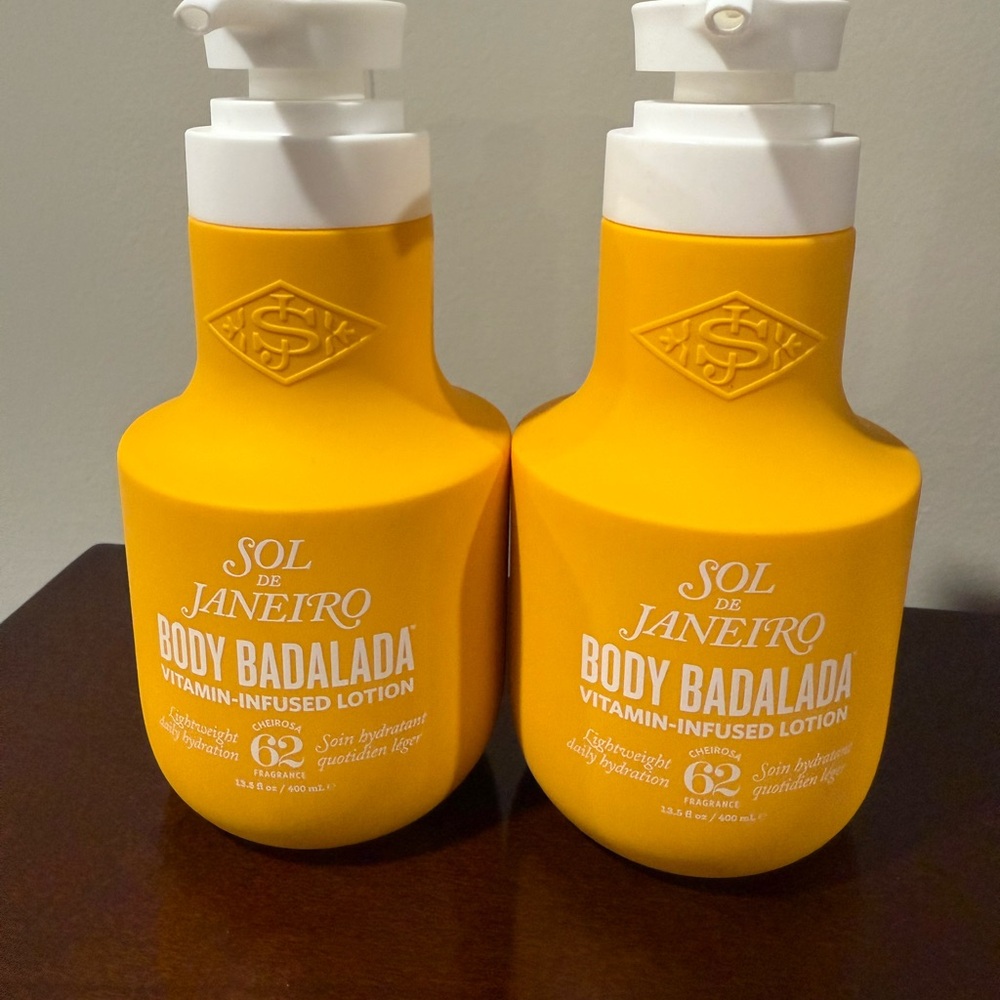Two Sol de Janeiro Body Badalada body lotions